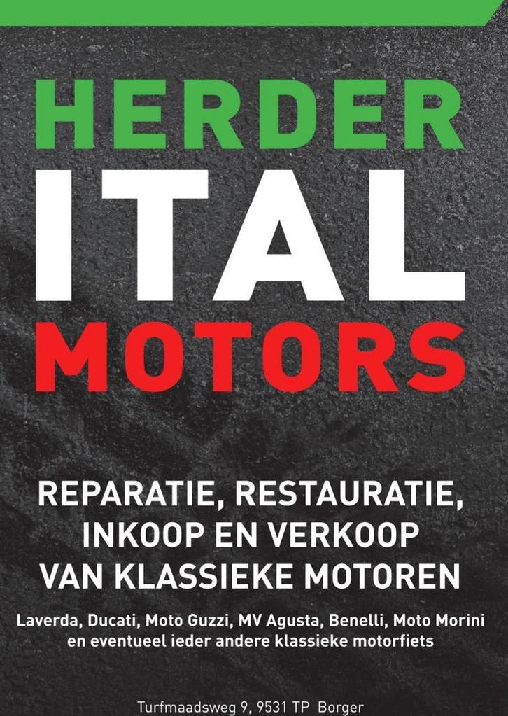 Laverda, Benelli, Moto Guzzi, Ducati. Reparatie onderhoud., Diensten en Vakmensen, Auto en Motor | Monteurs en Garages
