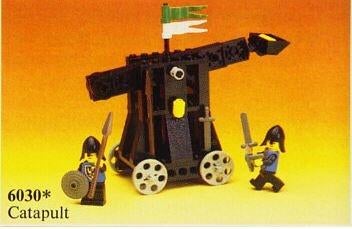 Lego Castle Black Falcons 6030 Black Knights Catapult, Kinderen en Baby's, Speelgoed | Duplo en Lego, Ophalen of Verzenden, Zo goed als nieuw