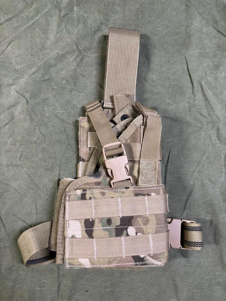US drop leg holster multicam, Verzamelen, Militaria | Algemeen, Landmacht, Amerika, Ophalen of Verzenden