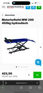 Motorbrug heftafel scooterbrug mammuth 450kg zgan, Motoren, Accessoires | Onderhoudsmiddelen, Ophalen of Verzenden