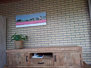 TV meubel lengte 180cm Mango hout beschikbaar voor biedingen
