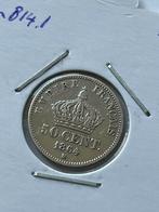 Frankrijk 50 cent 1864, Postzegels en Munten, Munten | Europa | Niet-Euromunten, Frankrijk, Zilver, Ophalen of Verzenden, Losse munt