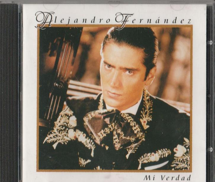 CD Alejandro Fernández – Mi Verdad, Cd's en Dvd's, Cd's | Latin en Salsa, Zo goed als nieuw, Ophalen of Verzenden