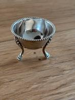 Zilveren lekbakje met parelrand 835, Antiek en Kunst, Verzenden, Zilver