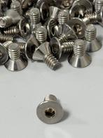 100x RVS inbus verzonken bout 1/4 UNC x 1/2 A2 inbusbouten, Doe-het-zelf en Verbouw, IJzerwaren en Bevestigingsmiddelen, Nieuw