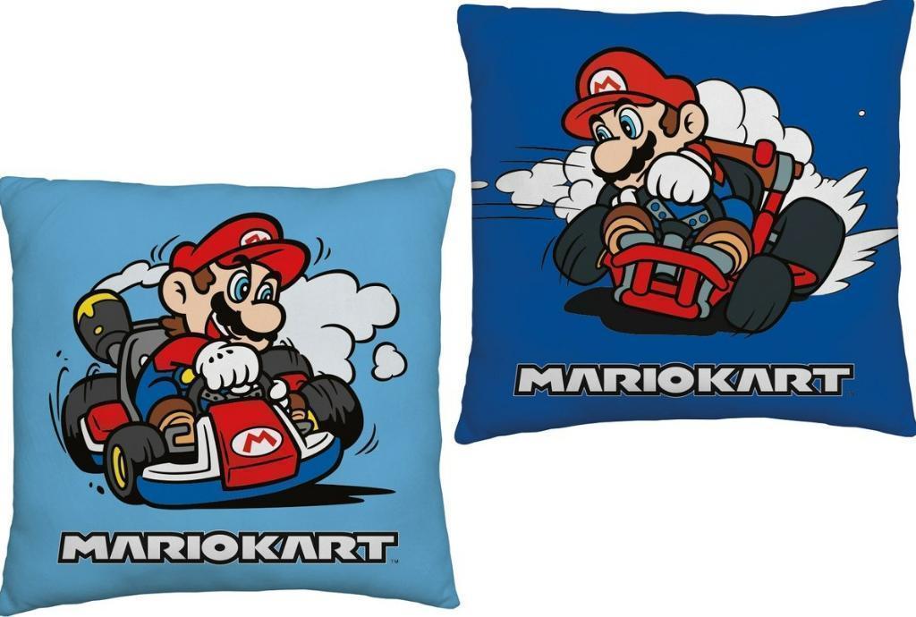 Super Mario Kussen - Dubbelzijdig Sierkussen, Ophalen of Verzenden, Nieuw, Kleed of Kussen