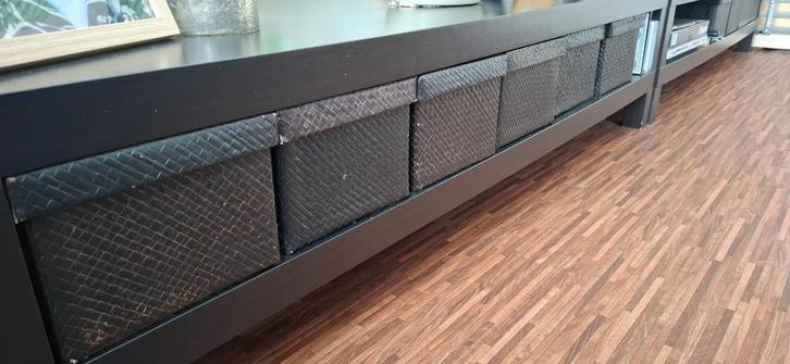 2 x Ikea Lack voor TV of zo maar als tafel, Huis en Inrichting, Kasten | Televisiemeubels, Gebruikt, Minder dan 100 cm, 150 tot 200 cm