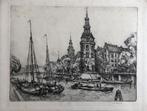 Frederik Johannes van der Waals: ets, Antiek en Kunst, Ophalen of Verzenden