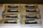8 ketelwagens Gasolin 4 assen, nieuw, Hobby en Vrije tijd, Modeltreinen | N-Spoor, Gelijkstroom, Verzenden, Trix, Nieuw