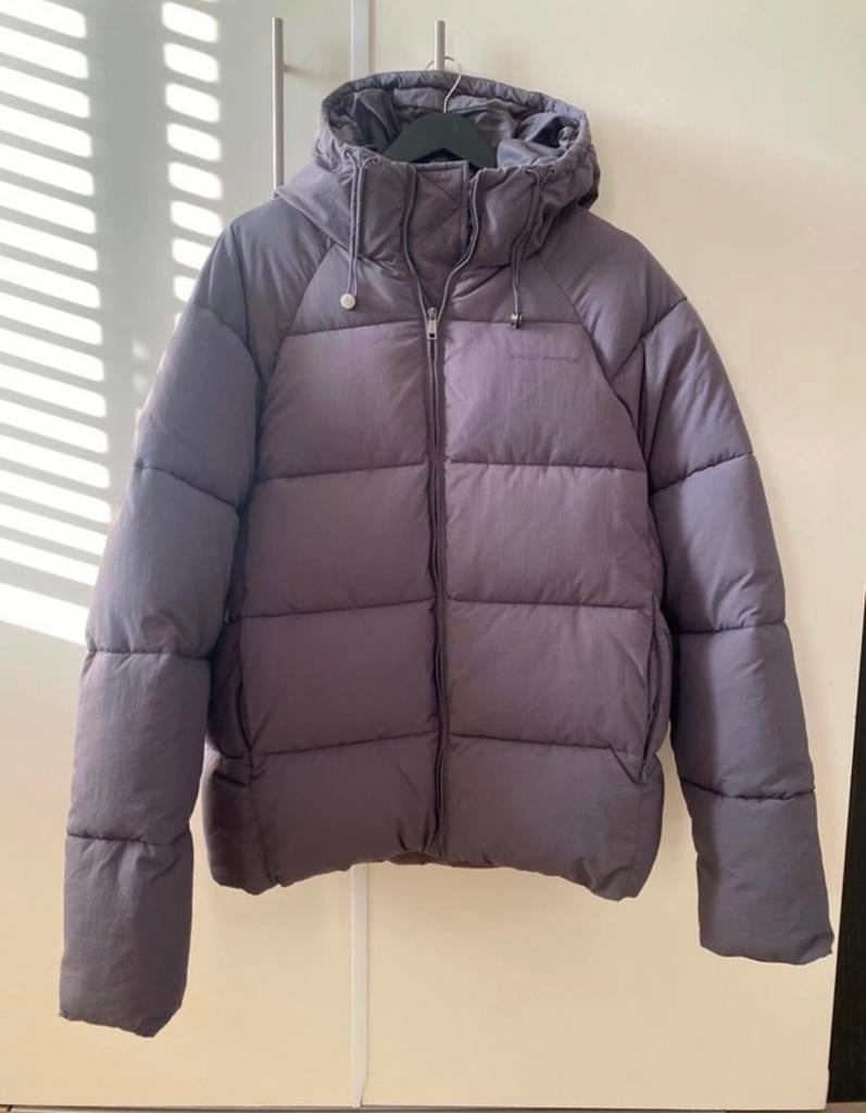 Daily Paper Relaxed Puffer jas - Maat M - Rabbit grey - ZGAN, Zo goed als nieuw, Daily Paper, Grijs, Verzenden