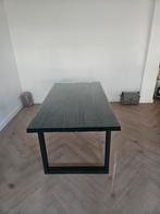 Erik Kuster Eettafel met Glasplaat, Ophalen, Gebruikt, Erik Kuster, 150 tot 200 cm