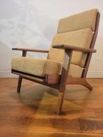 Fauteuil GE290A van Hans J. Wegner voor Getama, Huis en Inrichting, Fauteuils, Ophalen, Hout, Minder dan 75 cm, Zo goed als nieuw