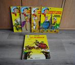 Stripboeken Lucky Luke - 1x Franstalig en 4x Duitstalig, Boeken, Stripboeken, Meerdere stripboeken, Ophalen of Verzenden, Gelezen