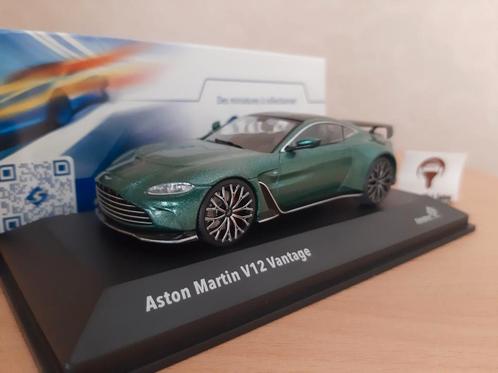 Aston Martin Vantage V12 2023 Groen-Metallic van Solido 1:43, Hobby en Vrije tijd, Modelauto's | 1:43, Nieuw, Auto, Solido, Ophalen of Verzenden