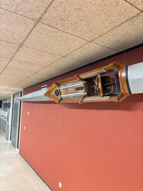 Oude skiff roeiboot van Stampfli Bootbau uit Zurich, Huis en Inrichting, Woonaccessoires | Wanddecoraties, Gebruikt, Ophalen