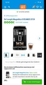 Koffiezet apparaat De’longhi magnifica S, Witgoed en Apparatuur, Koffiezetapparaten, Ophalen, Zo goed als nieuw, Koffiemachine