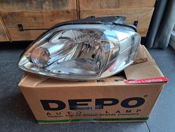 VW Fox Hatchback (5Z1, 5Z3, 5Z4) Koplamp Depo Links beschikbaar voor biedingen