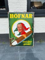 hofnar emaille reclamebord Groen, Verzamelen, Merken en Reclamevoorwerpen, Ophalen of Verzenden, Reclamebord