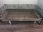 Cavia/konijnen kooi/hok Baldo mokka 140 cm evt. met tafeltje, Kooi, Cavia, Ophalen, Minder dan 60 cm