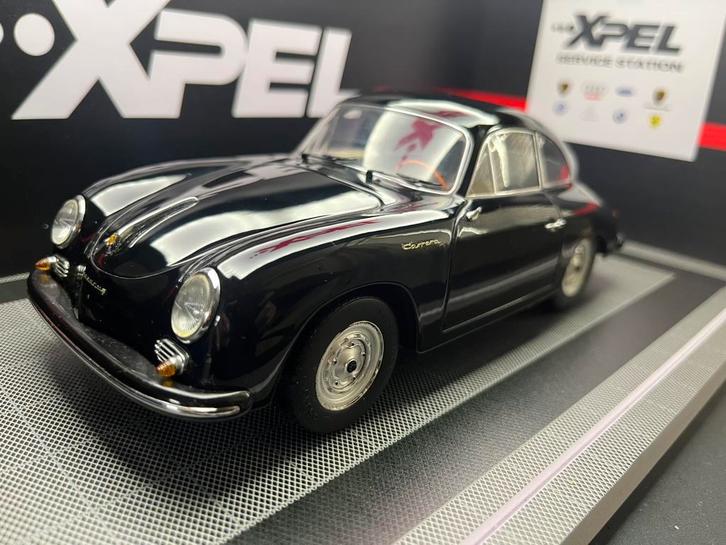 Porsche 356 A Coupe | Schuco 1:18 in originele doos, Hobby en Vrije tijd, Modelauto's | 1:18, Zo goed als nieuw, Auto, Overige merken