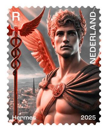 NL crypto zegel 4 Hermes rood beschikbaar voor biedingen
