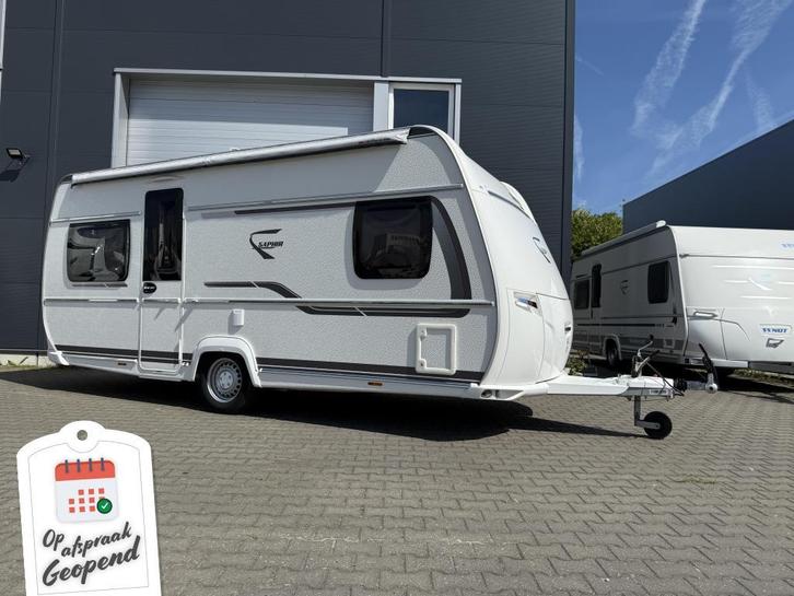 Fendt Saphir 465 SFB Luifel 1700 kg as, Caravans en Kamperen, Caravans, Bedrijf, tot en met 4, Rondzit, Fendt, Frans bed, Overige typen