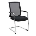 MN Terra Vergaderstoel Stapelbaar, Kunststof, Zwart, Nieuw, Ophalen of Verzenden