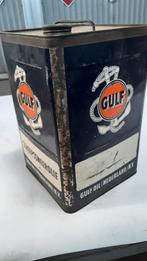 GULF olieblik, Ophalen, Gebruikt