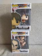 Funko pop - Attack on Titans 2x, Ophalen of Verzenden, Zo goed als nieuw