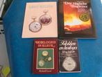 vier boeken over antieke horloges, Ophalen of Verzenden