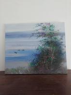 Schilderij pastelkleuren natuur, Ophalen of Verzenden