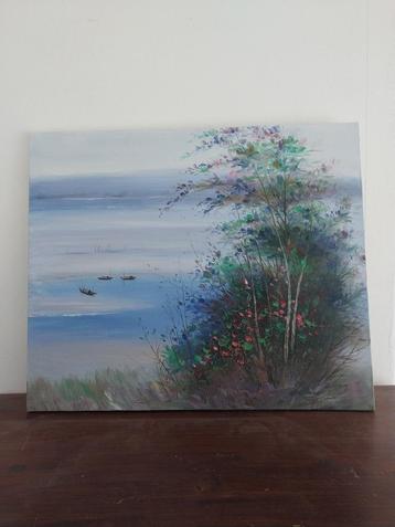 Schilderij pastelkleuren natuur beschikbaar voor biedingen
