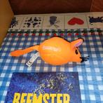 Oranje Beemster kaas muis knuffel + boek Beemster recepten, Kinderen en Baby's, Ophalen of Verzenden, Nieuw