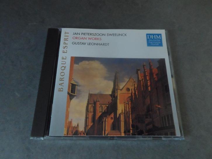 Jan Pieterszoon Sweelinck, Gustav Leonhardt / Organ Works CD, Cd's en Dvd's, Cd's | Klassiek, Gebruikt, Overige typen, Barok, Verzenden