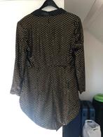 Carnavalsjas zwart- goud Thetru, Carnaval, Maat 46/48 (XL) of groter, Ophalen of Verzenden, Kleding