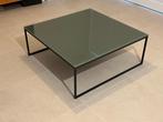 Lubo glazen salontafel 90x90x36 cm, Ophalen, Gebruikt, 100 tot 150 cm, 50 tot 100 cm