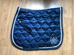 Blauw Full VS Dekje BR Glossy Zilveren Piping, Ophalen of Verzenden, Gebruikt, Dekje