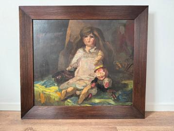 Schilderij Antonia Vogelzang - Pop beschikbaar voor biedingen