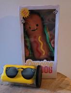Snapchat (Bril) Spectacles Black + Hotdog Pluche Limited, Ophalen, Zo goed als nieuw