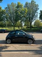 Fiat 500 1.2 AUT 51KW 2010 Zwart, Auto's, Fiat, 1242 cc, 4 cilinders, Zwart, Origineel Nederlands