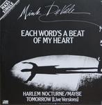 Mink DeVille – Each Word's A Beat Of My Heart, Maxi-single, Ophalen of Verzenden, Pop, 12 inch