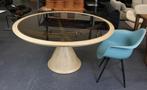 We Wood Vasco tafel, diameter 150 cm, Nieuw, Eikenhout, 100 tot 150 cm, 100 tot 150 cm