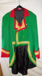 Leuke groen/rood/goud CARNAVAL/OFFICIER/GARDE jas (1), Ophalen, Carnaval, Overige maten, Kleding