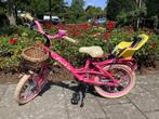 Kinderfiets loekie 16 inch incl mand en stoeltje, Fietsen en Brommers, Fietsen | Kinderfietsjes, Ophalen, Gebruikt, 16 tot 20 inch
