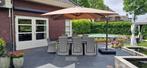 Degelijke Zweefparasol Toscane Parasol 3 x 3 of 3.5 x 3.5 mt, Kantelbaar, Zweefparasol, Laagheidehof 8 5804XC Venray, Luxe TuinPaviljoens