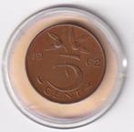 5 Cent 1962 Zeer Fraai, Verzenden, Koningin Juliana, 5 cent, Losse munt