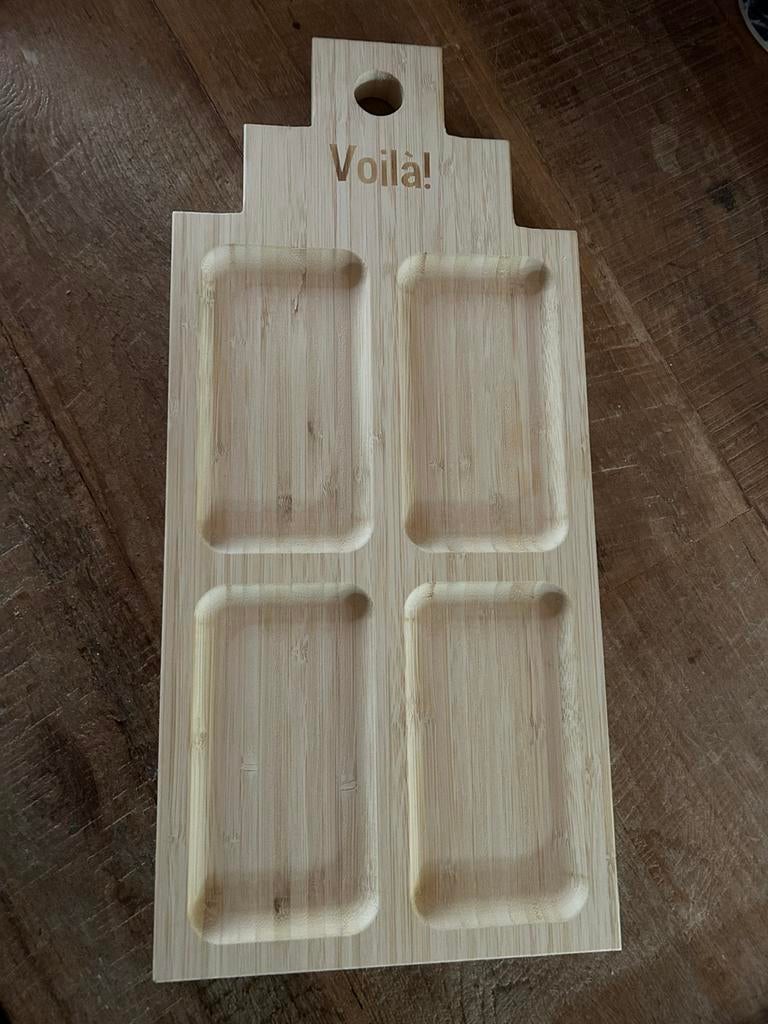 Dikke houten serveerplank / hapjesplank, Huis en Inrichting, Keuken | Servies, Ophalen, Nieuw, Overige stijlen, Overige typen