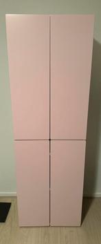 Ikea kast smastad met roze deurtjes, Huis en Inrichting, Ophalen, 50 tot 100 cm, Zo goed als nieuw, Minder dan 100 cm
