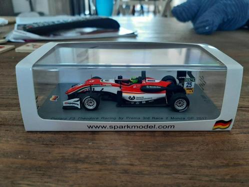 1:43 Mick Schumacher Dallara F3 Theodore Racing Monza 2017, Hobby en Vrije tijd, Modelauto's | 1:43, Nieuw, Auto, Overige merken