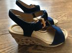 Gabor sandalen maat 38 zgan, Kleding | Dames, Schoenen, Blauw, Gabor, Zo goed als nieuw, Sandalen of Muiltjes